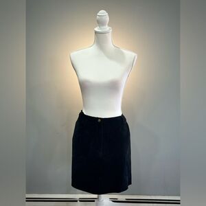 Black Hugo Buscati A-Line Mini Skirt Size 10 EUC